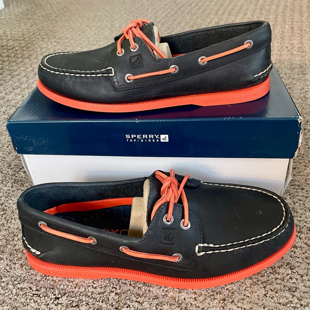 🆕 MENS Sperry AO 2 Eye Boat Shoes